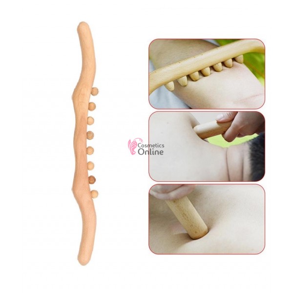 Accesoriu din lemn pentru masaj, folosit in maderoterapie MDR004GG